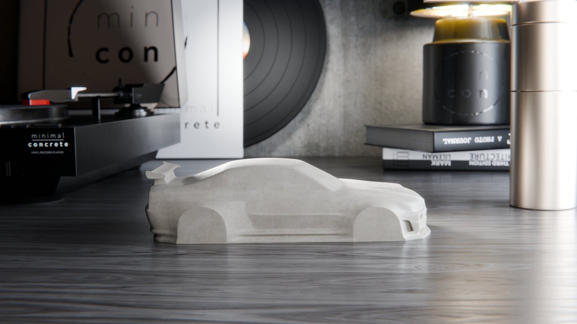 PREORDER - Inspired by NISSAN SKYLINE R34 GT - R - minimal concrete